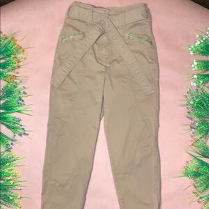 Anthropologie Brown High-Waisted Utility Pants